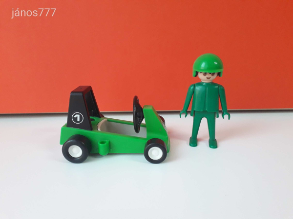 Eredeti Playmobil Gokart versenyző !! 