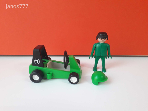 Eredeti Playmobil Gokart versenyző !! 