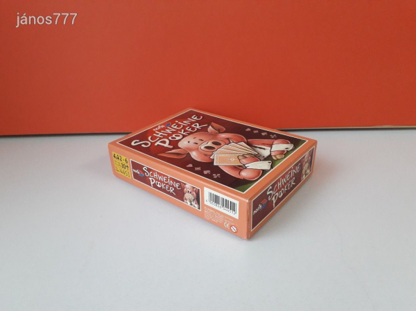Eredeti Noris Schweine Poker társasjáték kártyajáték !!