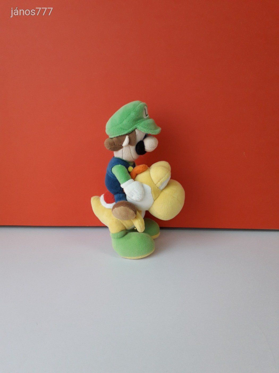 Nintendo SUPER MARIO LUIGI és YOSHI plüssfigura 22 cm-es plüss kabala figura EXTRA !!