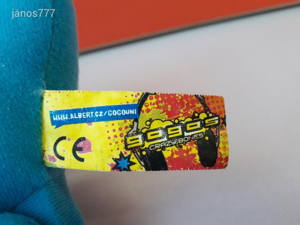 Eredeti Gogo's GOGO Crazy plüss kabala figura !! 18 cm-es plüssfigura !!