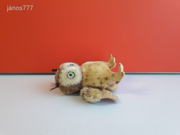 Eredeti STEIFF antik BAGOLY madár kabala figura ! EXTRA !