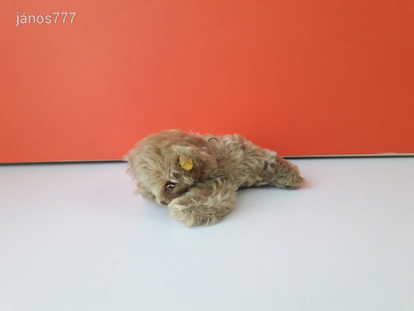Eredeti STEIFF maci régi antik medve plüss mackó !! 18 cm-es különlegesség !!!