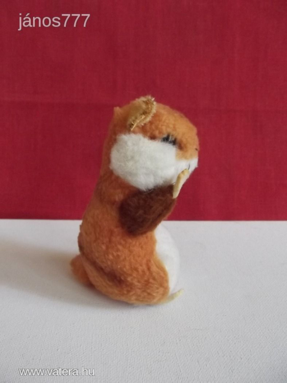 Eredeti STEIFF antik rágcsáló kabala Hörcsög figura !!!!