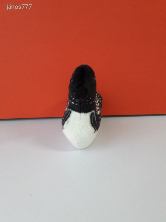 Eredeti Wild Republic Audubon ÉSZAKI BÚVÁR plüss vízi madár kabala figura Hangot adó ! ÉLETHŰ !