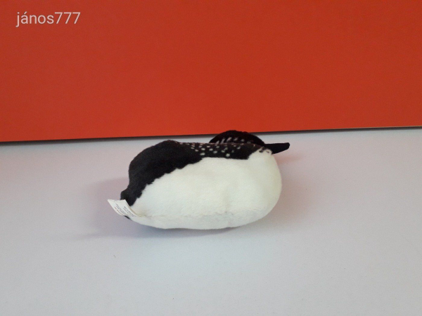 Eredeti Wild Republic Audubon ÉSZAKI BÚVÁR plüss vízi madár kabala figura Hangot adó ! ÉLETHŰ !