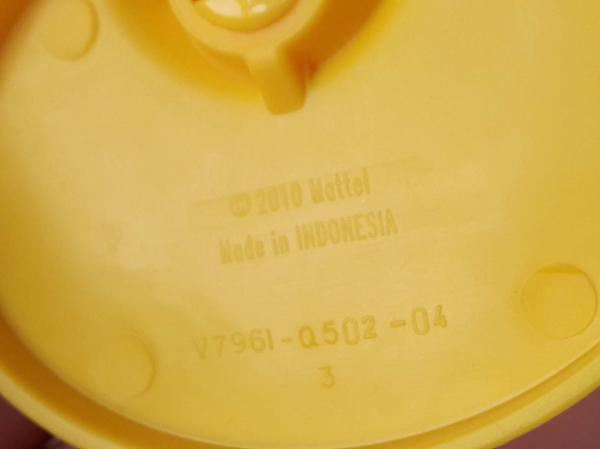 Eredeti Mattel Monster High baba kiegészítő - sárga állvány - 2010 Indonesia