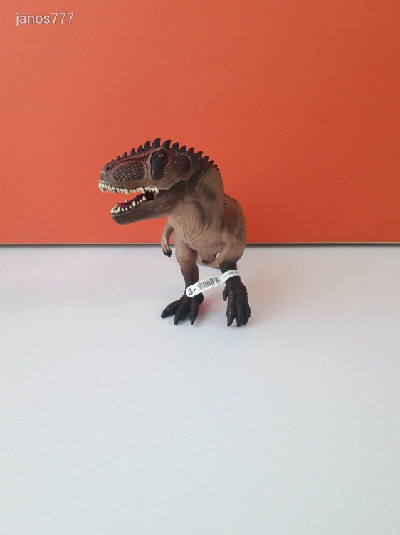 Eredeti Schleich Giganotosaurus dinoszaurusz állatfigura ! 22x16cm ! 2014-es kiadás ! Schleich 15010
