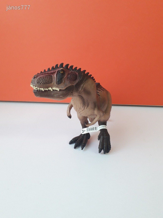 Eredeti Schleich Giganotosaurus dinoszaurusz állatfigura ! 22x16cm ! 2014-es kiadás ! Schleich 15010