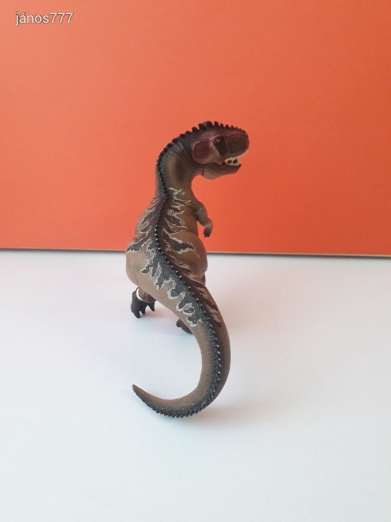 Eredeti Schleich Giganotosaurus dinoszaurusz állatfigura ! 22x16cm ! 2014-es kiadás ! Schleich 15010