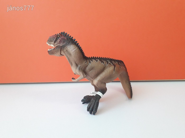 Eredeti Schleich Giganotosaurus dinoszaurusz állatfigura ! 22x16cm ! 2014-es kiadás ! Schleich 15010