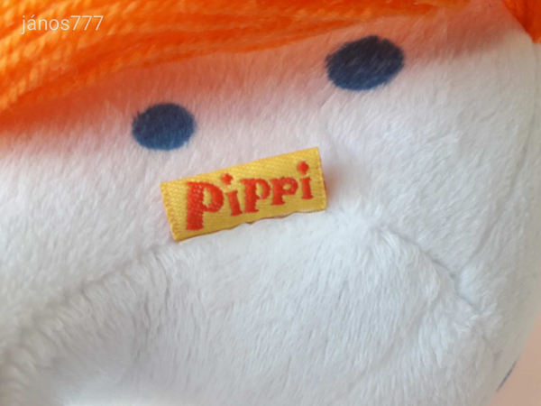 Eredeti Harisnyás Pippi Kicsi Öreg LÓ Lilla Gubben paripa 35 cm-es plüss kabala figura  EXTRA