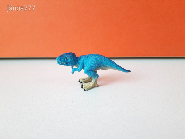 Eredeti Schleich mini T-REX dinoszaurusz állatfigura !! 7x3,5cm !! 2014-es kiadás !