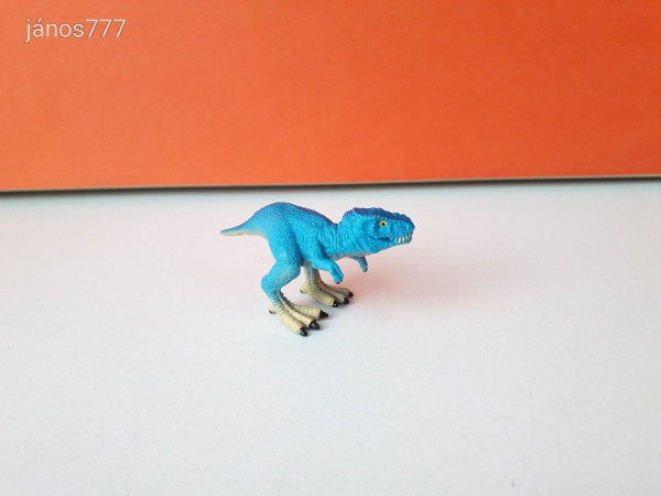 Eredeti Schleich mini T-REX dinoszaurusz állatfigura !! 7x3,5cm !! 2014-es kiadás !