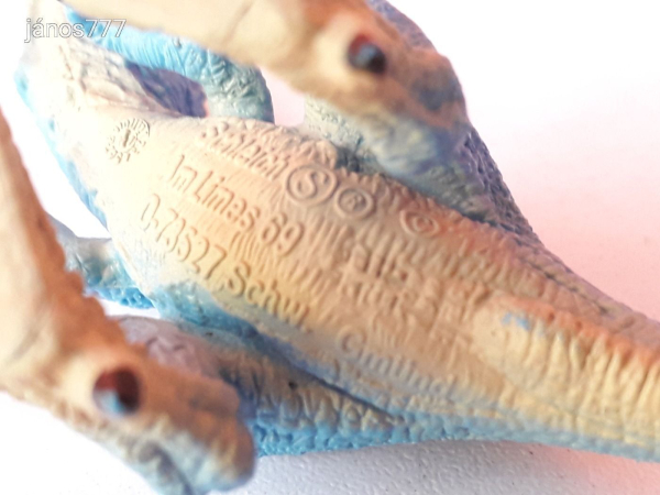 Eredeti Schleich mini T-REX dinoszaurusz állatfigura !! 7x3,5cm !! 2014-es kiadás !