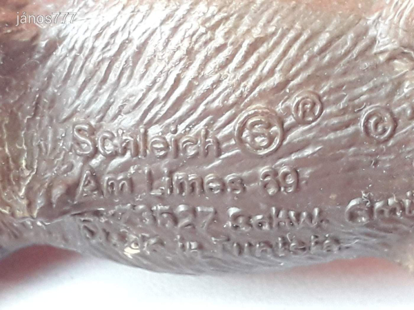 Eredeti Schleich Jávorszarvas állatfigura ! 11x9,5cm ! 2009-es kiadás !! Scleich 14619