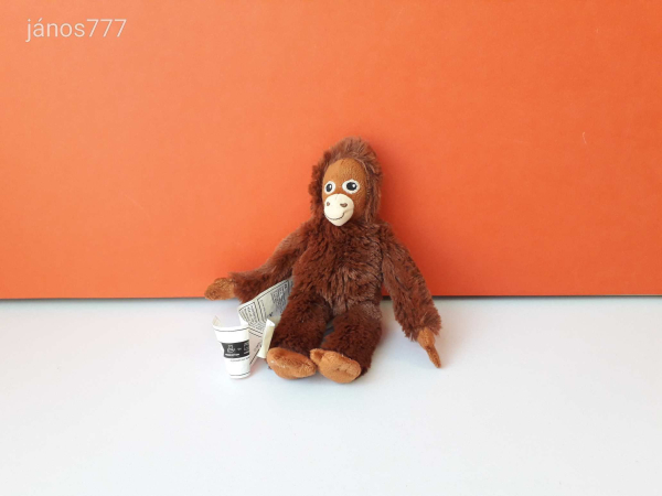 Eredeti IKEA ORANGUTÁN plüss kabala figura ! 20 cm-es orángután majom ! EXTRA !
