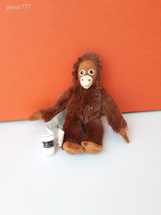 Eredeti IKEA ORANGUTÁN plüss kabala figura ! 20 cm-es orángután majom ! EXTRA !