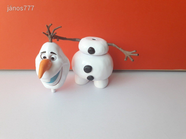 Eredeti Disney Jégvarázs mese szereplő Olaf hóember !! Extra !! 22cm