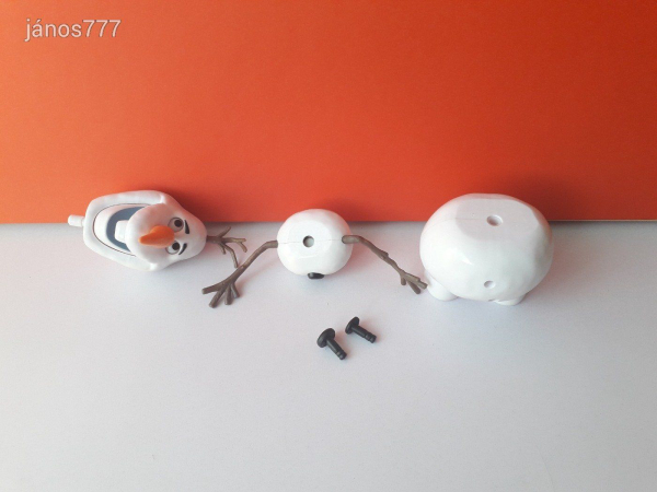 Eredeti Disney Jégvarázs mese szereplő Olaf hóember !! Extra !! 22cm
