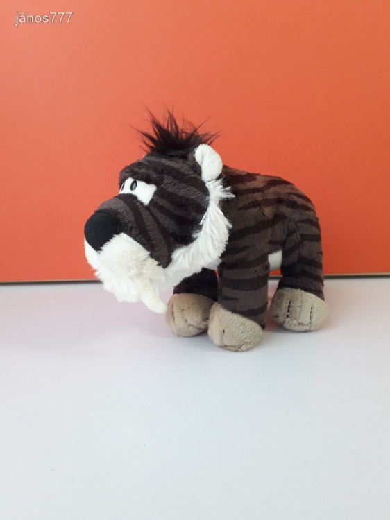 Eredeti Stone Age Friends NICI KARDFOGÚ TIGRIS plüss 25 cm-es kabala figura EXTRA !!!
