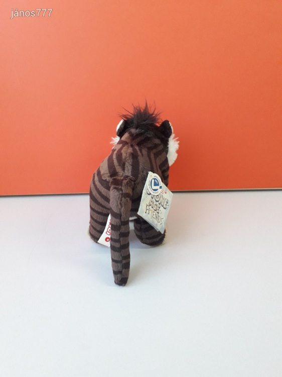 Eredeti Stone Age Friends NICI KARDFOGÚ TIGRIS plüss 25 cm-es kabala figura EXTRA !!!
