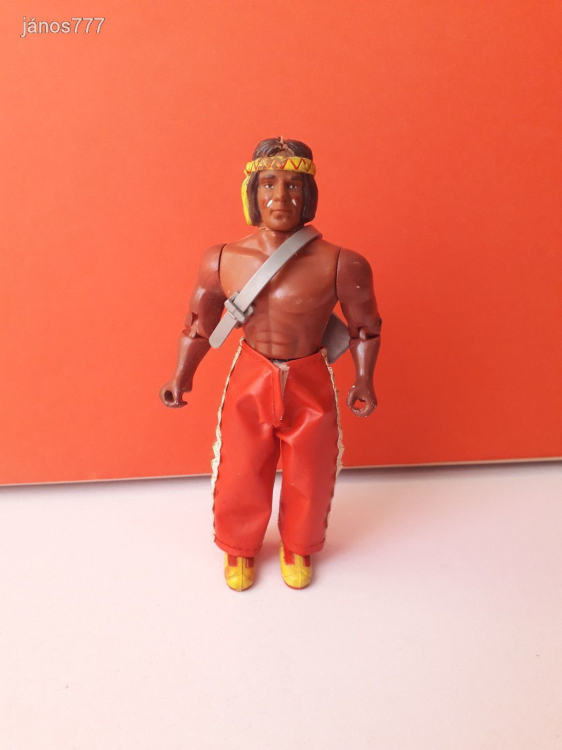 Extra AMERICAN FRONTIER HEROES Indián akciófigura !! 15cm