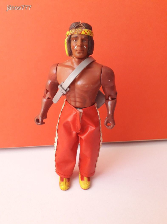 Extra AMERICAN FRONTIER HEROES Indián akciófigura !! 15cm