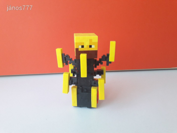 Eredeti Mojang Minecraft Spinning Blaze figura !! 14cm !! EXTRA !!