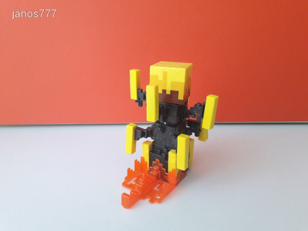 Eredeti Mojang Minecraft Spinning Blaze figura !! 14cm !! EXTRA !!