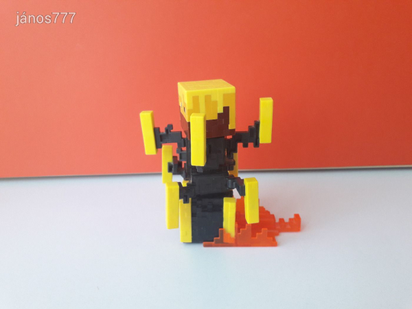Eredeti Mojang Minecraft Spinning Blaze figura !! 14cm !! EXTRA !!