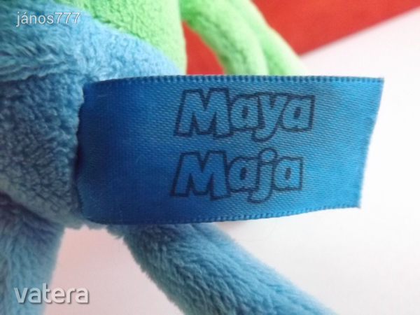 Eredeti Maja a méhecske barátja FLIP szöcske plüss !! 28 cm-es kabala figura !!!