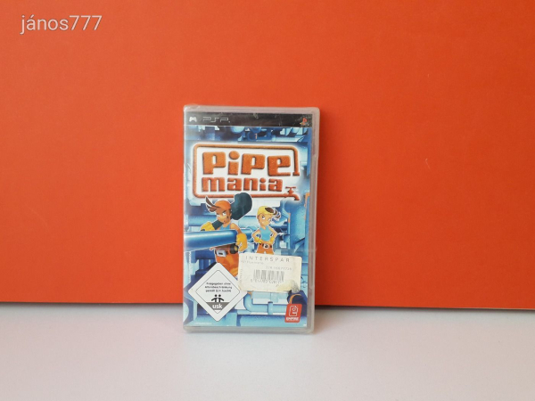 Eredeti Sony PSP Pipe Mania konzol játék !! Bontatlan !