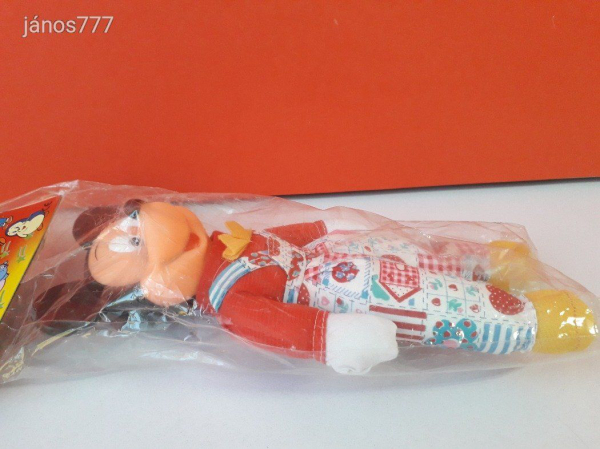 Miki Egér Mickey Mouse vintage retro kabala figura 26 cm-es mesefigura EXTRA