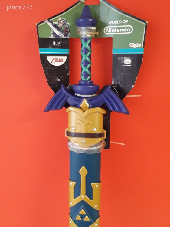 Eredeti Disguise World of Nintendo The Legend of Zelda kard !! 69cm