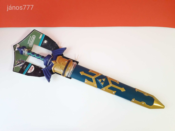 Eredeti Disguise World of Nintendo The Legend of Zelda kard !! 69cm
