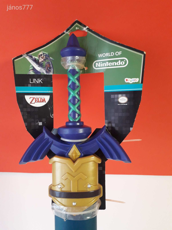 Eredeti Disguise World of Nintendo The Legend of Zelda kard !! 69cm