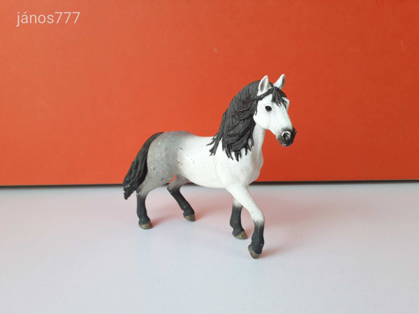 Eredeti Schleich ló Andalúziai csődör állatfigura ! 13,5x11cm ! 2016-os kiadás ! Schleich 13821