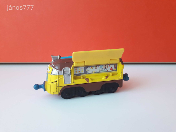Eredeti Chuggington Pályaudvar Frostini fagylaltos mozdony fém vonat ! 10cm