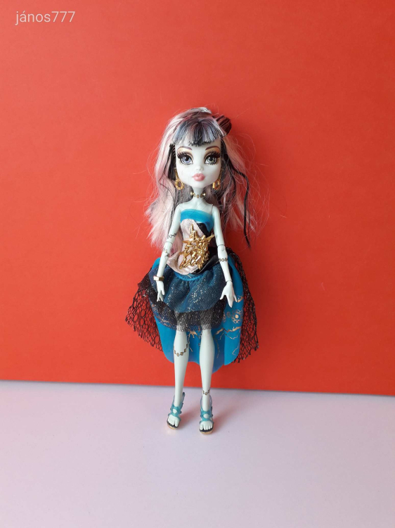 Eredeti Mattel Monster High baba 13 Wishes Frankie Stein játékbaba figura ! EXTRA