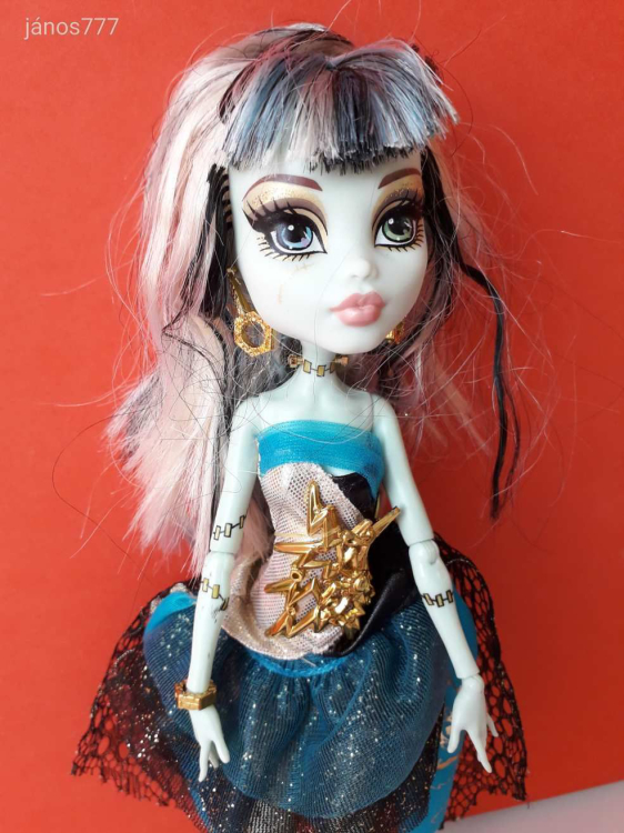 Eredeti Mattel Monster High baba 13 Wishes Frankie Stein játékbaba figura ! EXTRA