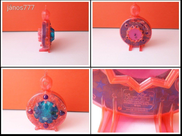 Eredeti Bluebird 1996 Polly Pocket Starshine Palace vintage Crystal Palace szelence figurákkal EXTRA