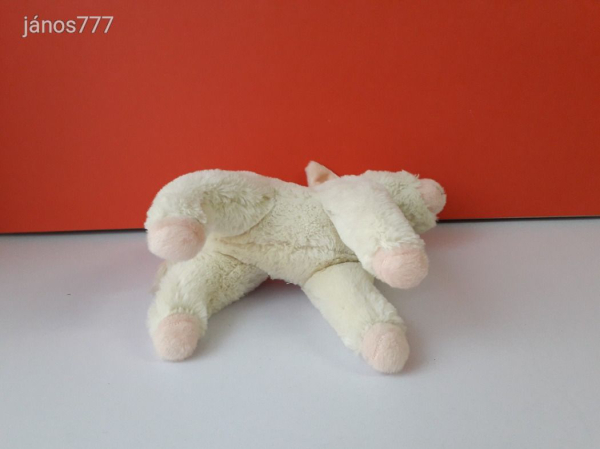 Eredeti St. Martin FEHÉR SZAMÁR kabala figura ! 30 cm-es plüss CSACSI ! EXTRA ! ÉLETHŰ !!