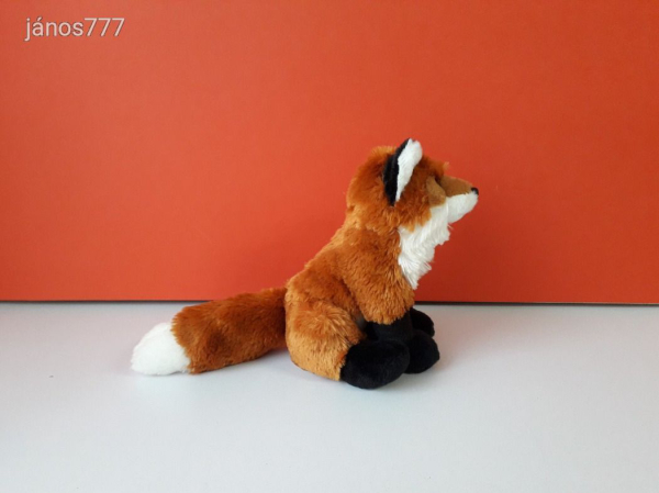 Róka plüss kabala figura !! 28 cm-es plüss róka koma plüssfigura !! EXTRA ! ÉLETHŰ !