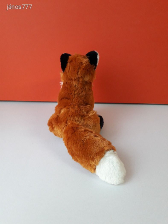 Róka plüss kabala figura !! 28 cm-es plüss róka koma plüssfigura !! EXTRA ! ÉLETHŰ !