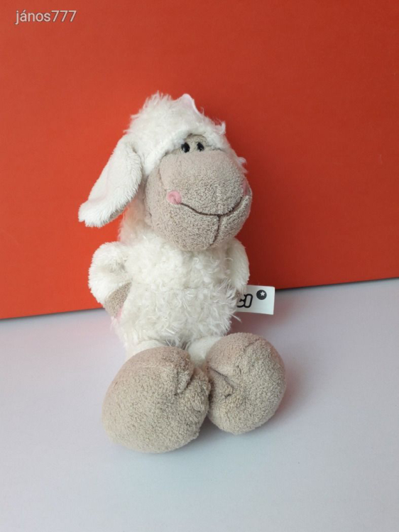 Eredeti NICI BÁRÁNY plüss bari kabala figura !! 27 cm-es plüssfigura !! EXTRA !!!