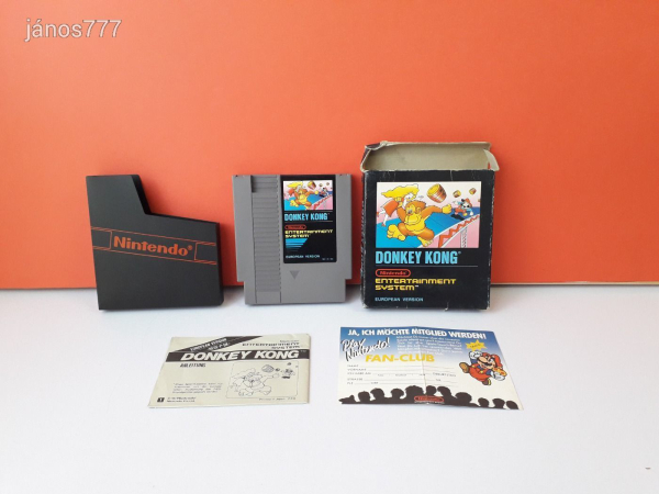 Eredeti Nintendo NES DONKEY KONG konzol játék !!