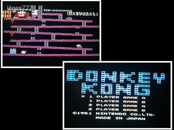 Eredeti Nintendo NES DONKEY KONG konzol játék !!