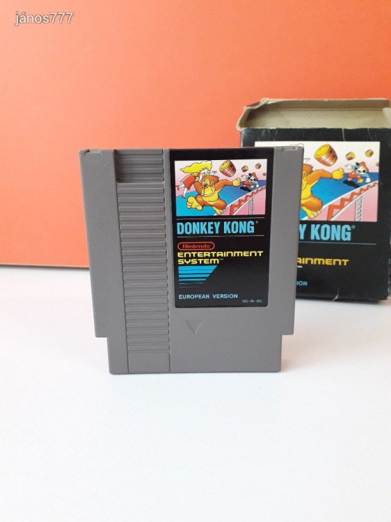 Eredeti Nintendo NES DONKEY KONG konzol játék !!
