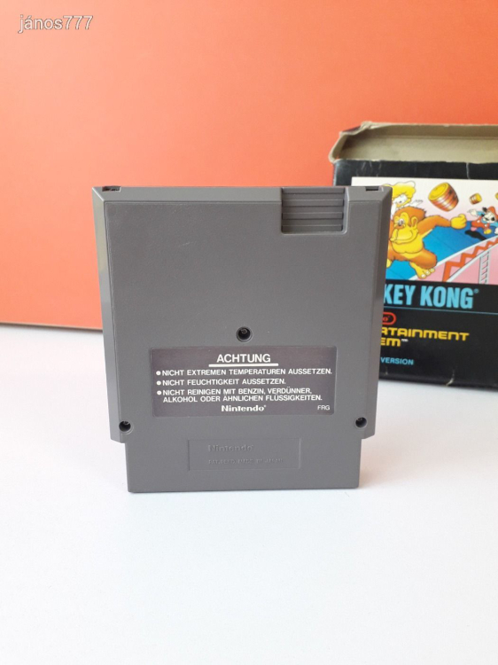Eredeti Nintendo NES DONKEY KONG konzol játék !!